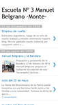 Mobile Screenshot of escuela3-monte.blogspot.com