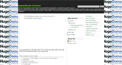 Desktop Screenshot of espectaculocurioso.blogspot.com