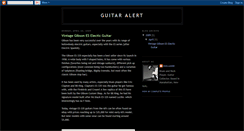 Desktop Screenshot of guitaralert.blogspot.com