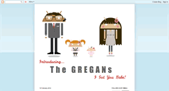 Desktop Screenshot of greganfamily.blogspot.com