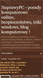 Mobile Screenshot of naprawypc.blogspot.com