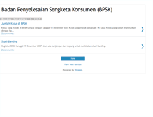 Tablet Screenshot of bpsk-jakarta.blogspot.com