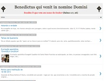Tablet Screenshot of benditooquevem.blogspot.com