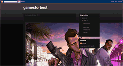 Desktop Screenshot of gforbest.blogspot.com