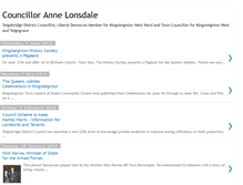 Tablet Screenshot of cllr-anne-lonsdale.blogspot.com