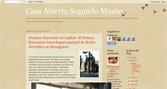 Desktop Screenshot of casaabiertasegundomontes.blogspot.com