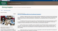 Desktop Screenshot of dininginsights.blogspot.com
