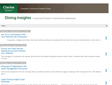 Tablet Screenshot of dininginsights.blogspot.com