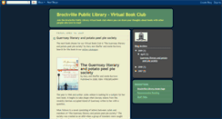 Desktop Screenshot of brockvillelibrary.blogspot.com