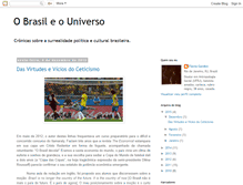 Tablet Screenshot of obrasileouniverso.blogspot.com