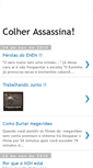 Mobile Screenshot of colherassassina.blogspot.com