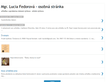 Tablet Screenshot of luciafedorova.blogspot.com