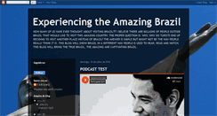 Desktop Screenshot of amazingbrazil.blogspot.com
