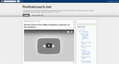 Desktop Screenshot of firethatcoach.blogspot.com