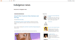 Desktop Screenshot of indulgence-news.blogspot.com