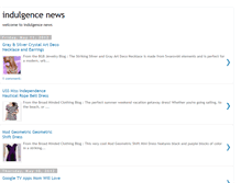 Tablet Screenshot of indulgence-news.blogspot.com
