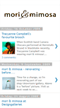 Mobile Screenshot of morimimosa-news.blogspot.com