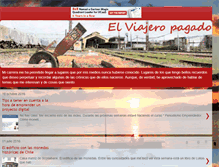 Tablet Screenshot of elviajeropagado.blogspot.com