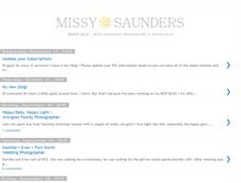 Tablet Screenshot of missysaunders.blogspot.com