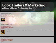 Tablet Screenshot of booktrailers.blogspot.com