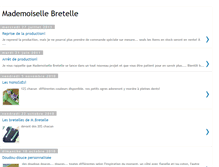 Tablet Screenshot of mademoiselle-bretelle.blogspot.com