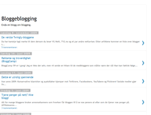 Tablet Screenshot of bloggeblogging.blogspot.com