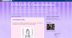 Desktop Screenshot of lunazul-centroholistico.blogspot.com