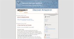 Desktop Screenshot of networkinterview.blogspot.com