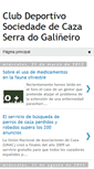 Mobile Screenshot of cotodecazaserradogalineiro.blogspot.com