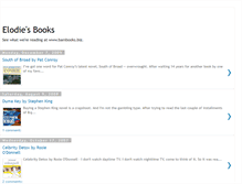 Tablet Screenshot of elodiesbooks.blogspot.com