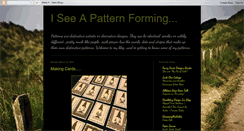 Desktop Screenshot of apatternforming.blogspot.com
