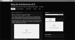 Desktop Screenshot of blogdoastronomo2.blogspot.com