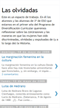 Mobile Screenshot of lasolvidadas.blogspot.com