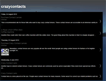 Tablet Screenshot of crazycontacts1.blogspot.com