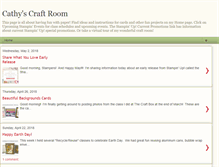 Tablet Screenshot of cathyscraftroom.blogspot.com