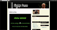 Desktop Screenshot of fightface.blogspot.com