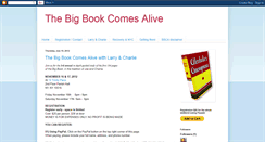 Desktop Screenshot of bigbookcomesalive.blogspot.com