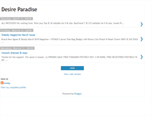 Tablet Screenshot of desireparadise.blogspot.com