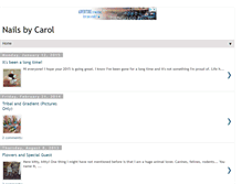 Tablet Screenshot of nailsbycarol.blogspot.com