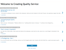 Tablet Screenshot of creatingqualityservice.blogspot.com