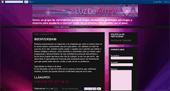 Desktop Screenshot of luzparaelamor.blogspot.com