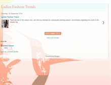 Tablet Screenshot of ladiesfashiontrends1.blogspot.com