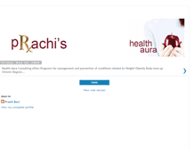 Tablet Screenshot of health-aura.blogspot.com
