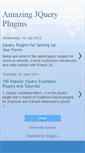 Mobile Screenshot of amazingjquery.blogspot.com