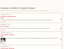 Tablet Screenshot of aletter2ovariancancer.blogspot.com