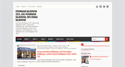 Desktop Screenshot of jual-perumahanbalikpapan.blogspot.com