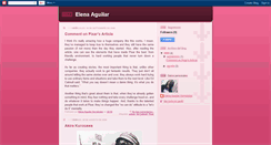 Desktop Screenshot of helenaguilar.blogspot.com