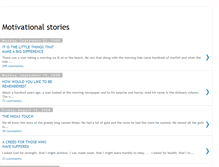 Tablet Screenshot of great-motivational-stories.blogspot.com