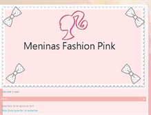 Tablet Screenshot of meninasfashionpink.blogspot.com