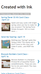 Mobile Screenshot of createdwithink.blogspot.com